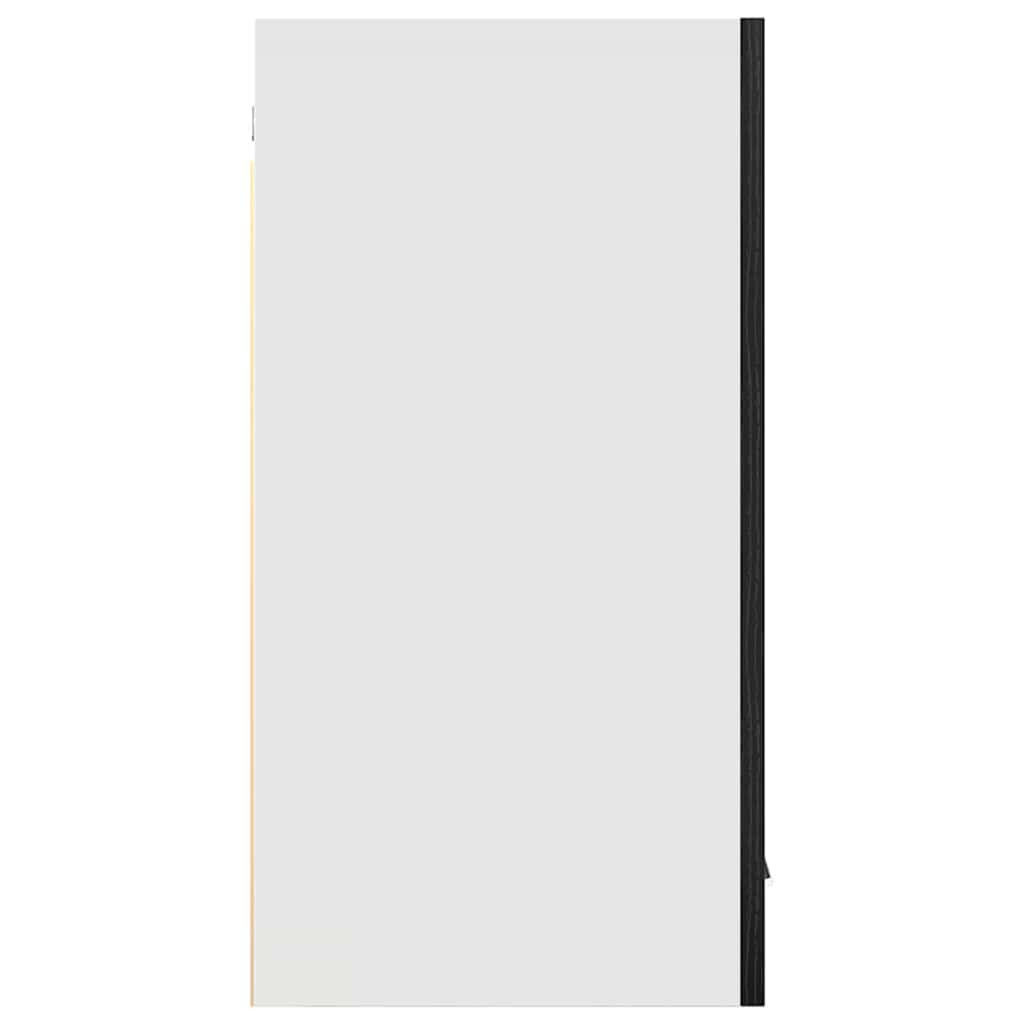 Hængeskab Lyon Sort eg 80 x 31 x 60 cm Konstrueret træ