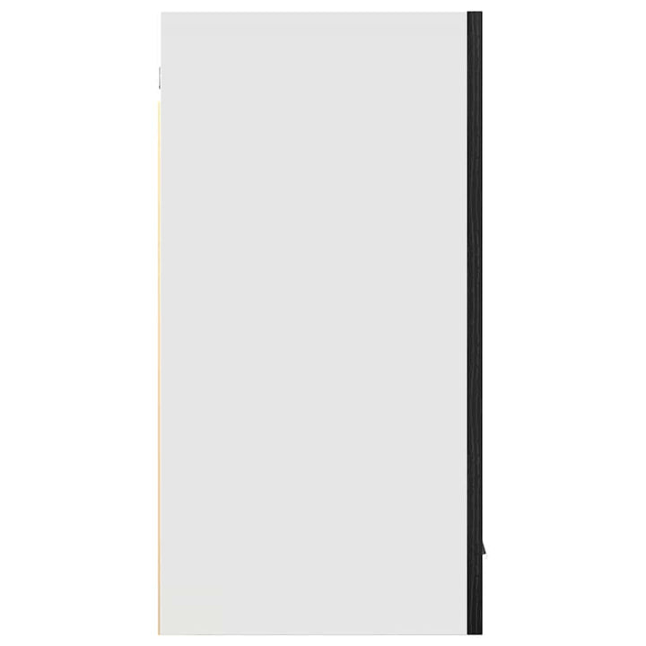 Hængeskab Lyon Sort eg 80 x 31 x 60 cm Konstrueret træ
