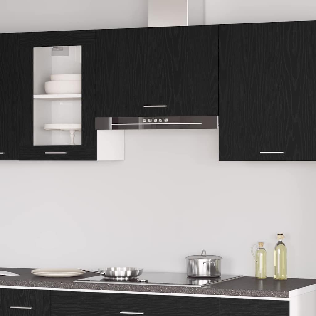 Hængeskab Lyon Sort eg 60 x 31 x 40 cm Konstrueret træ