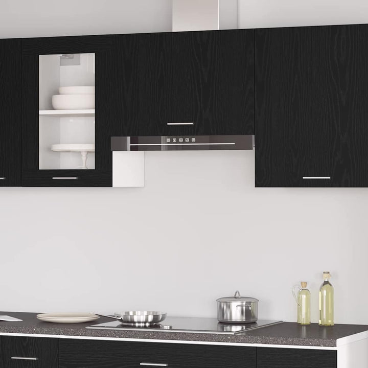 Hængeskab Lyon Sort eg 60 x 31 x 40 cm Konstrueret træ