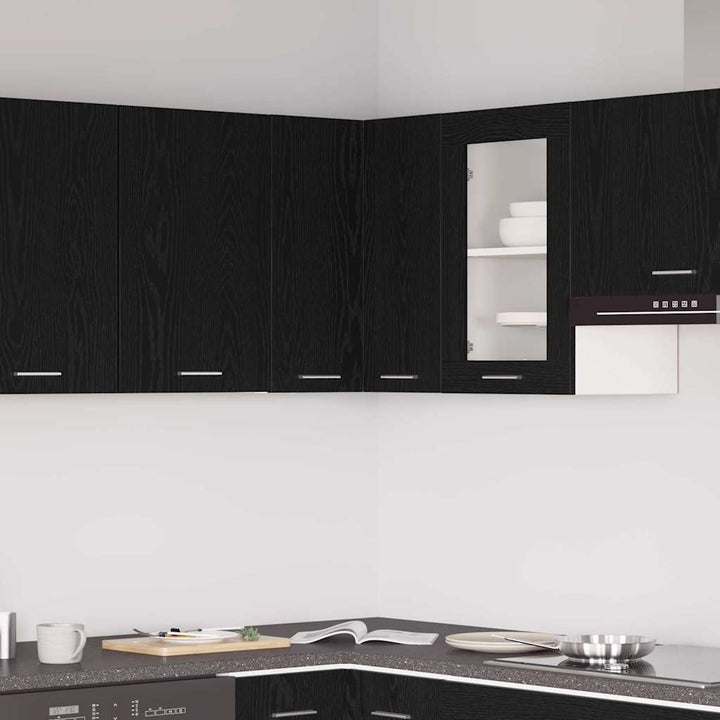 Hængeskab Lyon Sort eg 57 x 57 x 60 cm Konstrueret træ