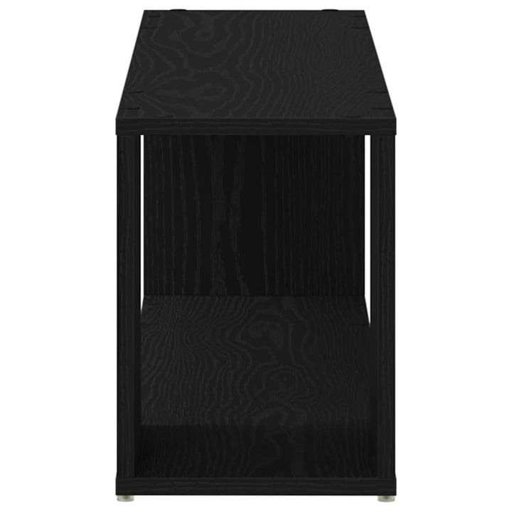 TV-møbelsæt Vægmonteret Sort 100 x 24 x 63 cm Konstrueret træ