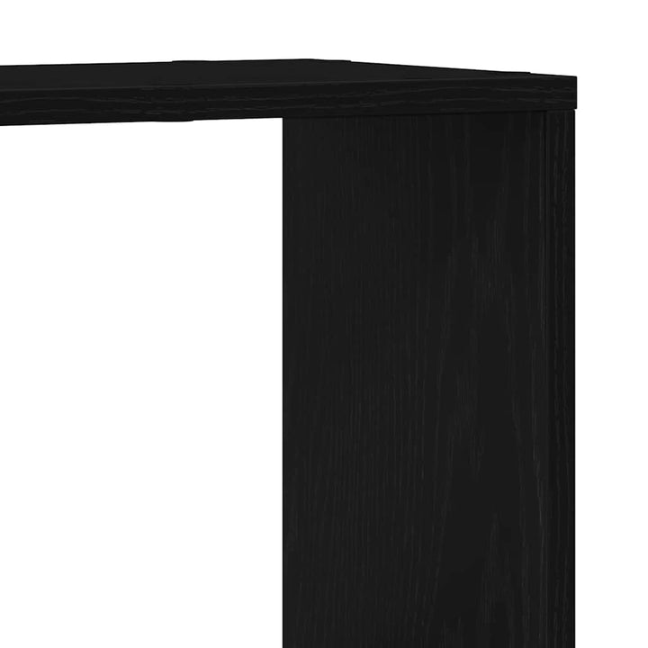 TV-møbelsæt Vægmonteret Sort 100 x 24 x 63 cm Konstrueret træ
