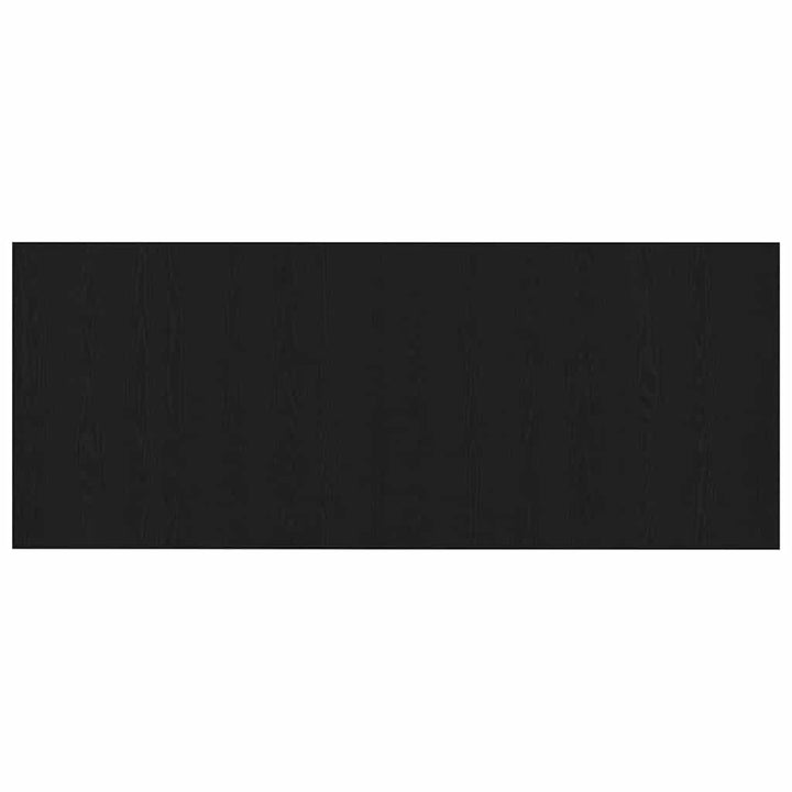 Senge Hovedgærde Sort eg 160 x 1.5 x 80.5 cm Konstrueret træ