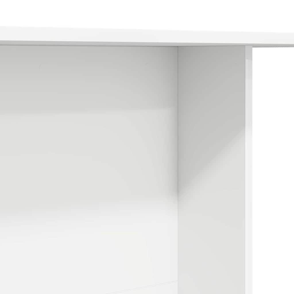 Spisebord Hvid 110 x 60 x 75 cm Konstrueret træ