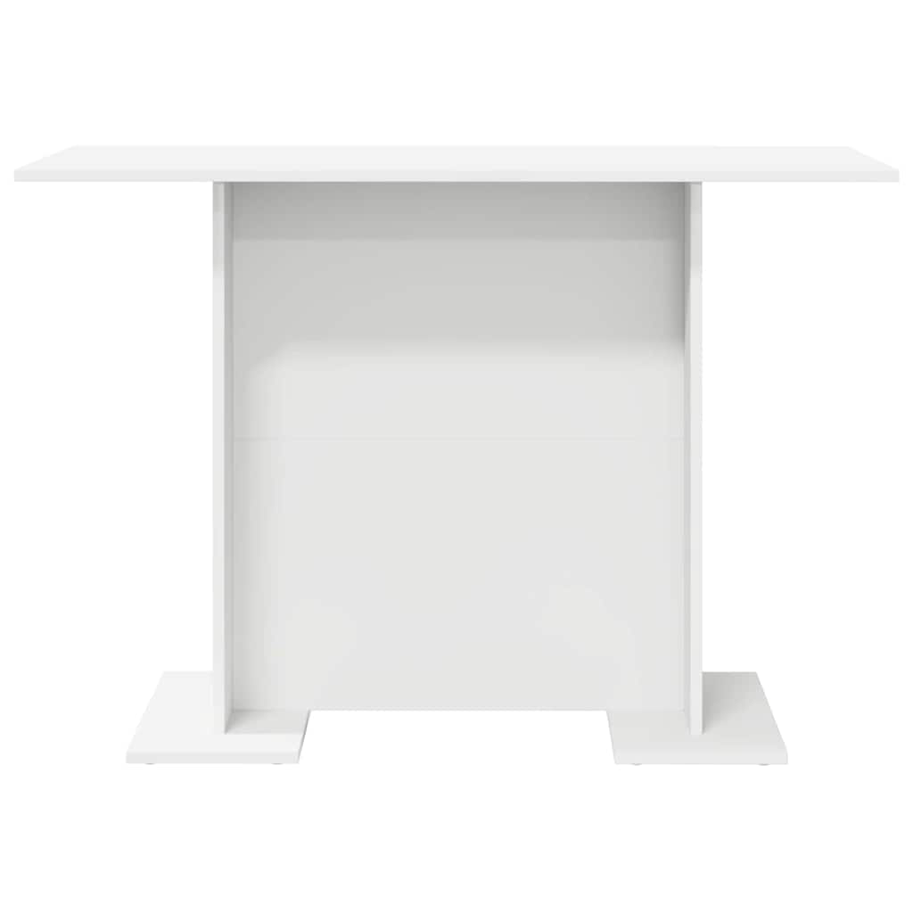 Spisebord Hvid 110 x 60 x 75 cm Konstrueret træ