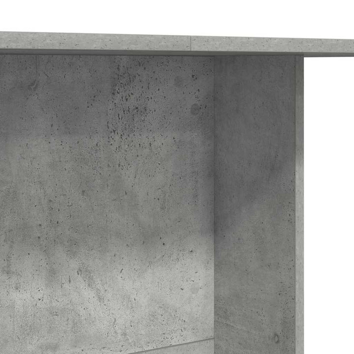Spisebord Beton Grå 110 x 60 x 75 cm Konstrueret træ