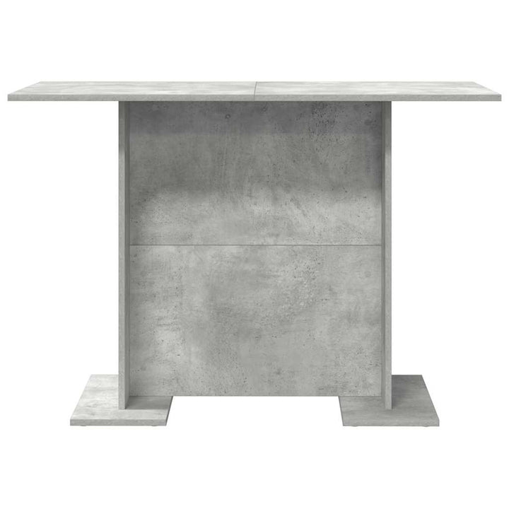 Spisebord Beton Grå 110 x 60 x 75 cm Konstrueret træ