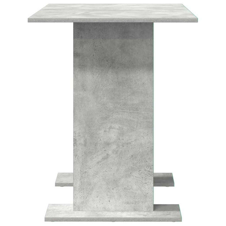 Spisebord Beton Grå 110 x 60 x 75 cm Konstrueret træ