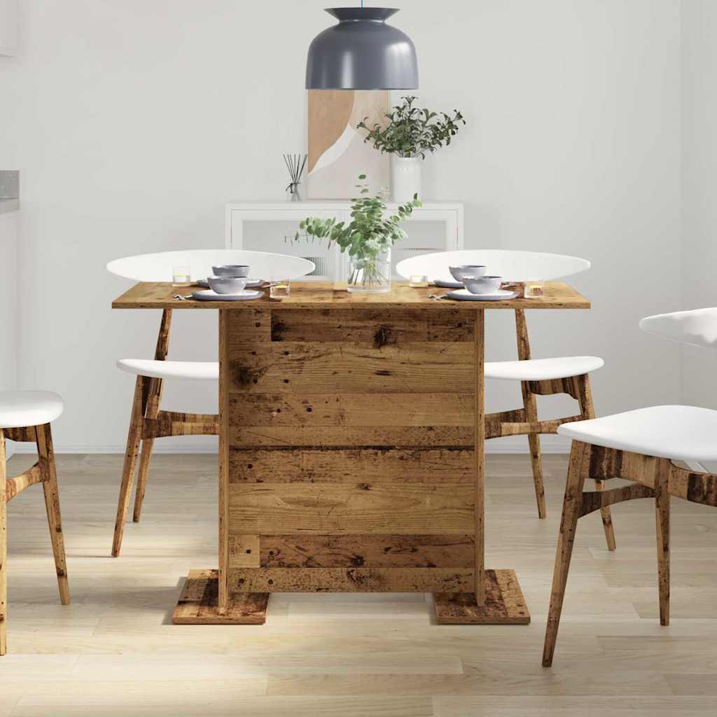 Spisebord Gammelt træ 110 x 60 x 75 cm Konstrueret træ