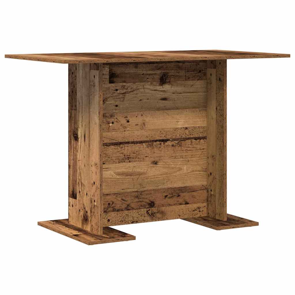 Spisebord Gammelt træ 110 x 60 x 75 cm Konstrueret træ