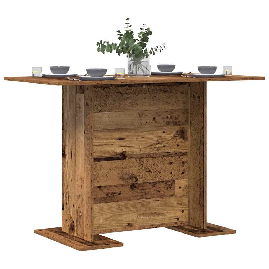 Spisebord Gammelt træ 110 x 60 x 75 cm Konstrueret træ