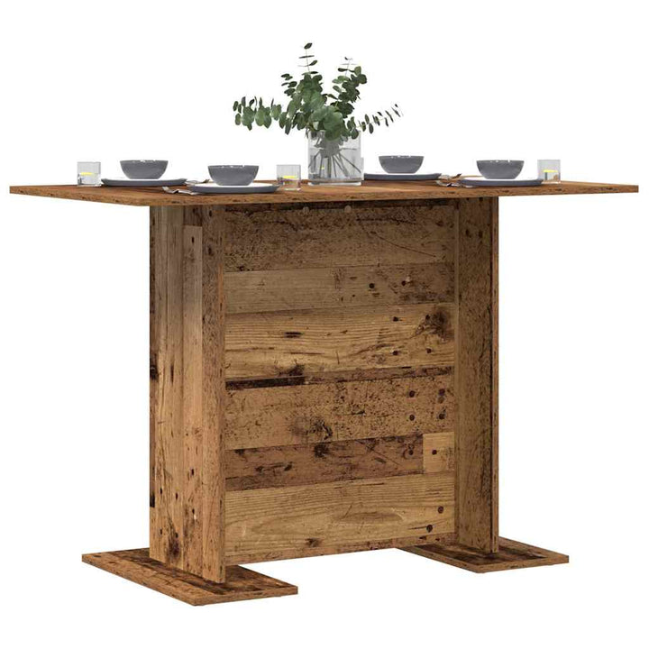 Spisebord Gammelt træ 110 x 60 x 75 cm Konstrueret træ