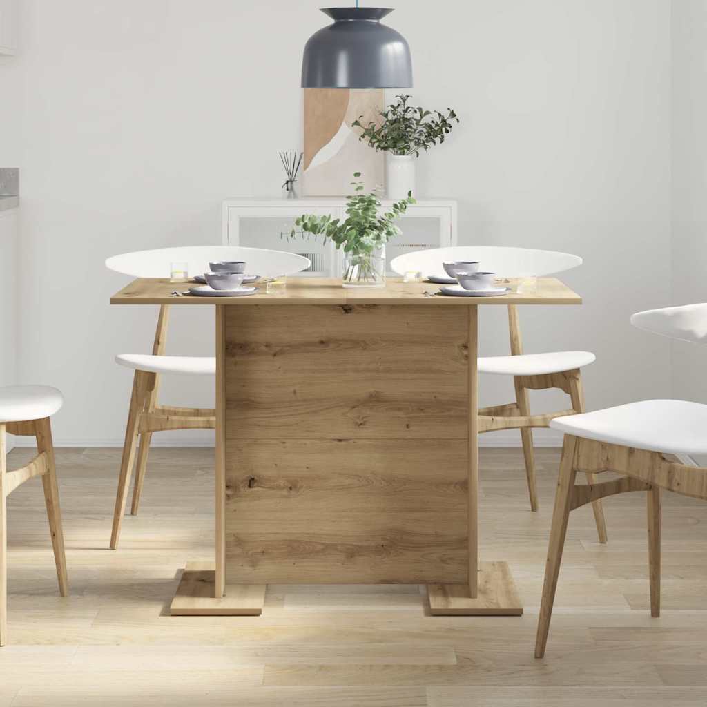 Spisebord artisan eg 110 x 60 x 75 cm Konstrueret træ