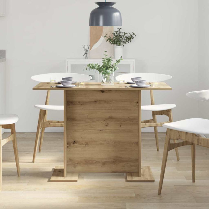 Spisebord artisan eg 110 x 60 x 75 cm Konstrueret træ