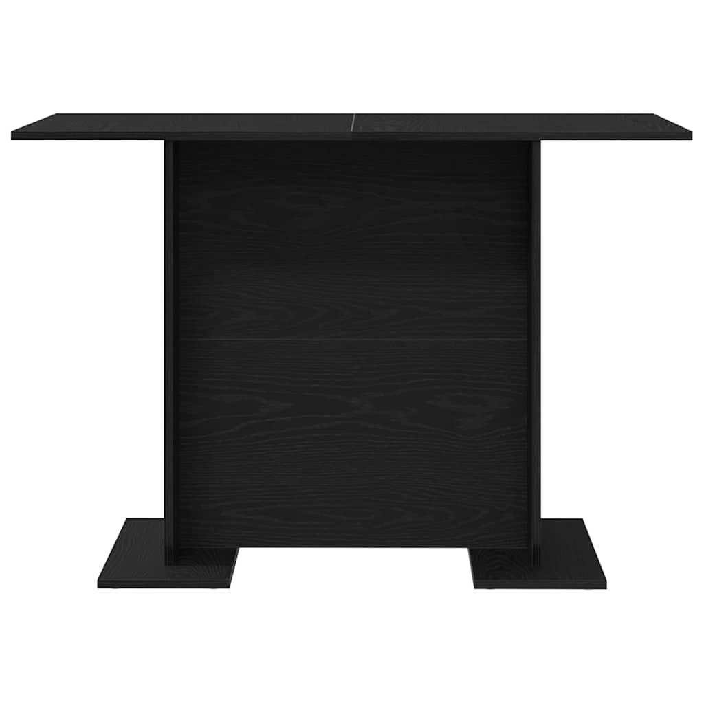 Spisebord Sort eg 110 x 60 x 75 cm Konstrueret træ