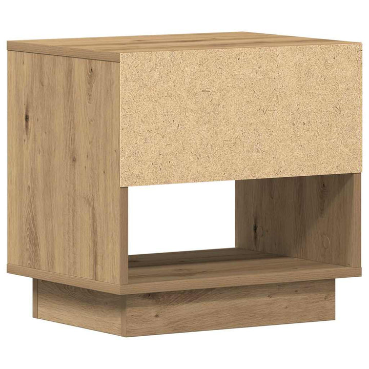 Natbord Artisan Egetræ 45 x 34 x 44 cm Konstrueret træ