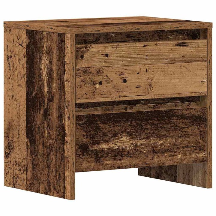 Natskab 2 pcs Gammelt træ 45 x 34 x 44,5 cm Konstrueret træ