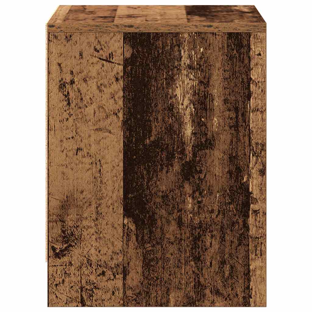 Natskab 2 pcs Gammelt træ 45 x 34 x 44,5 cm Konstrueret træ
