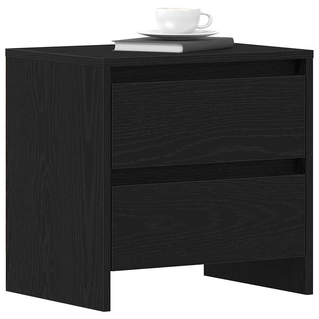 Natskab Sort eg 45 x 34 x 44,5 cm Konstrueret træ