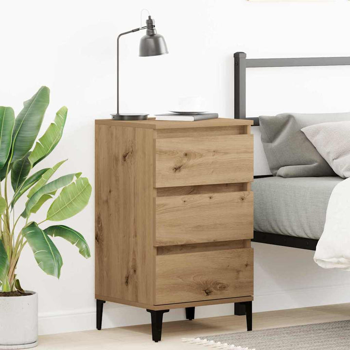 Natskab Artisan Egetræ 45 x 35 x 44 cm Konstrueret træ