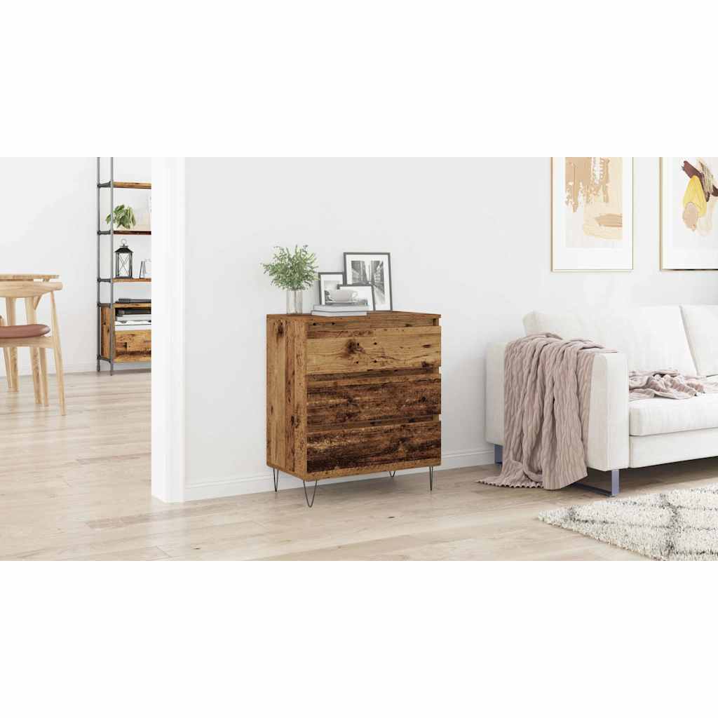 Sideboard Gammelt træ 60 x 35 x 70 cm Konstrueret træ