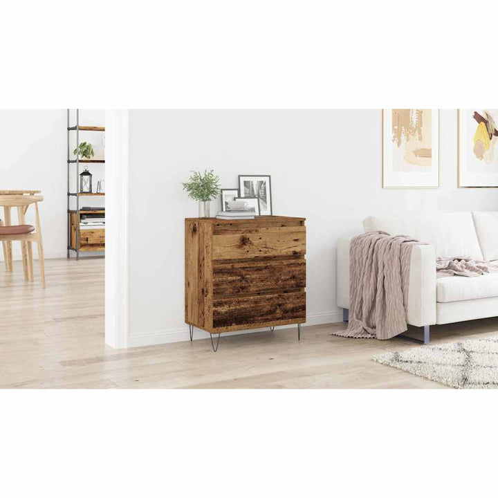 Sideboard Gammelt træ 60 x 35 x 70 cm Konstrueret træ