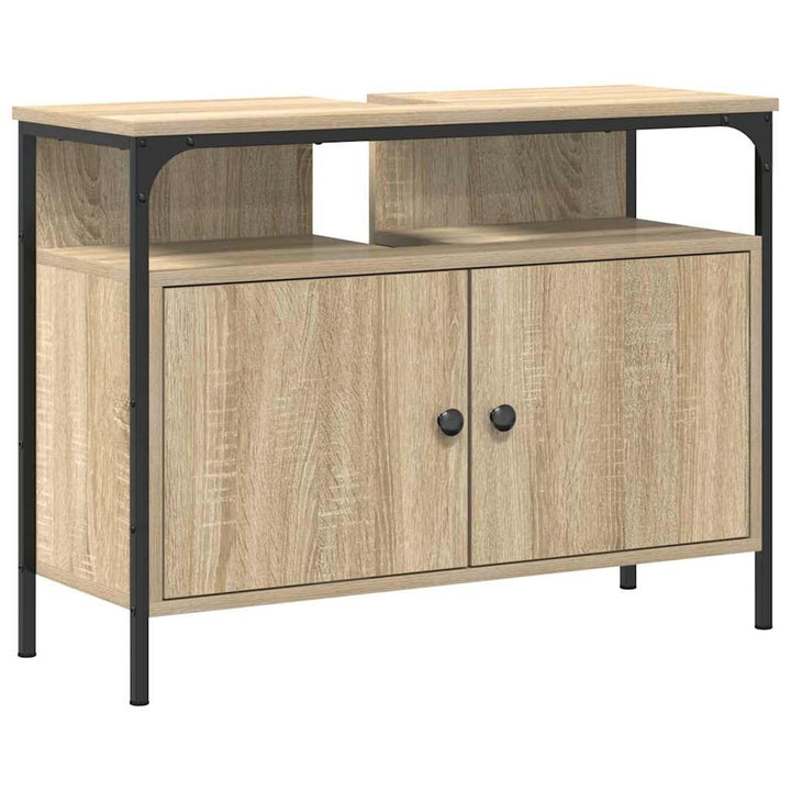 Badeværelsesskabsunder Brun 80 x 30 x 60 cm Konstrueret træ