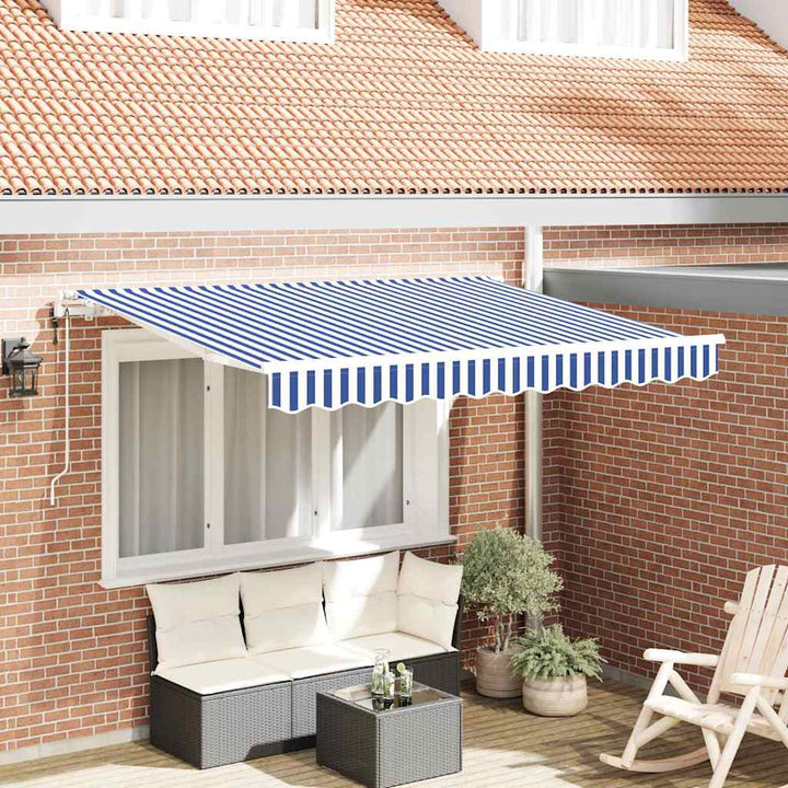 Utrækkelig Markise Blå 250 x 200 cm Stof