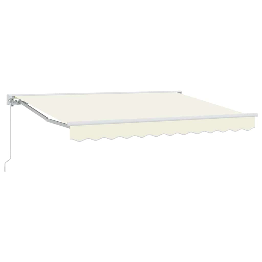 Markiseramme Creme 250 x 200 cm Polyester med PU belægning