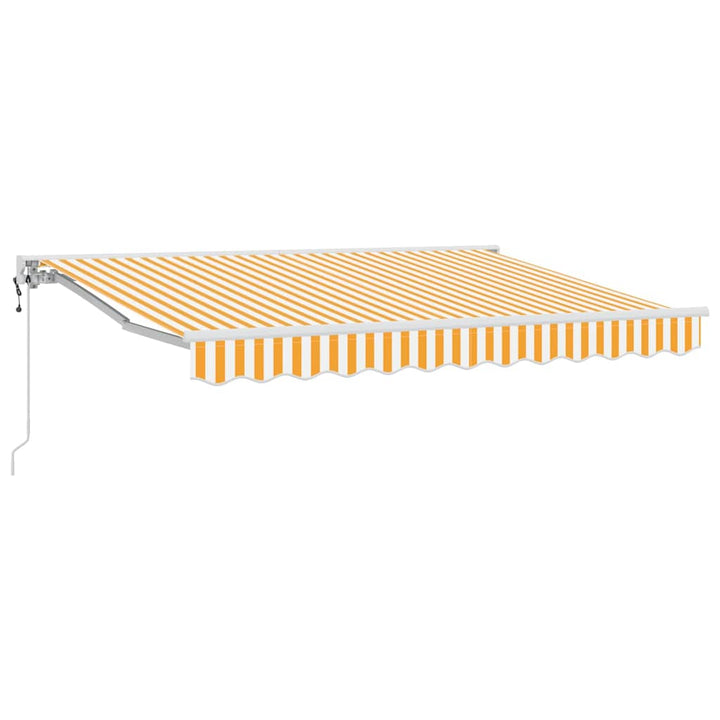 Markiseramme Gul og Hvid 250 x 200 cm