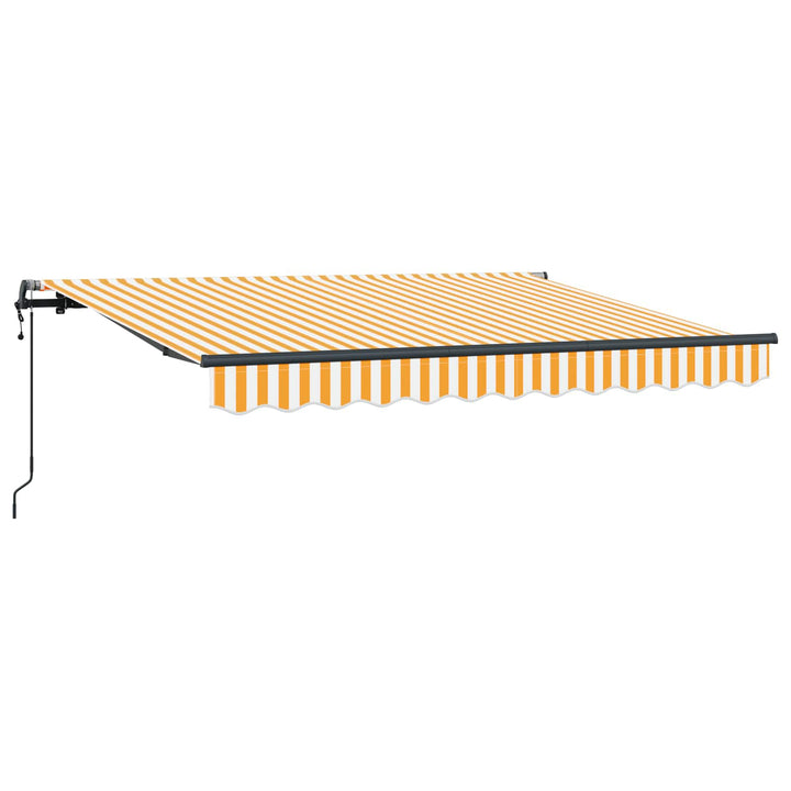 Utrækkelig Markise Gul 250 x 200 cm Stof