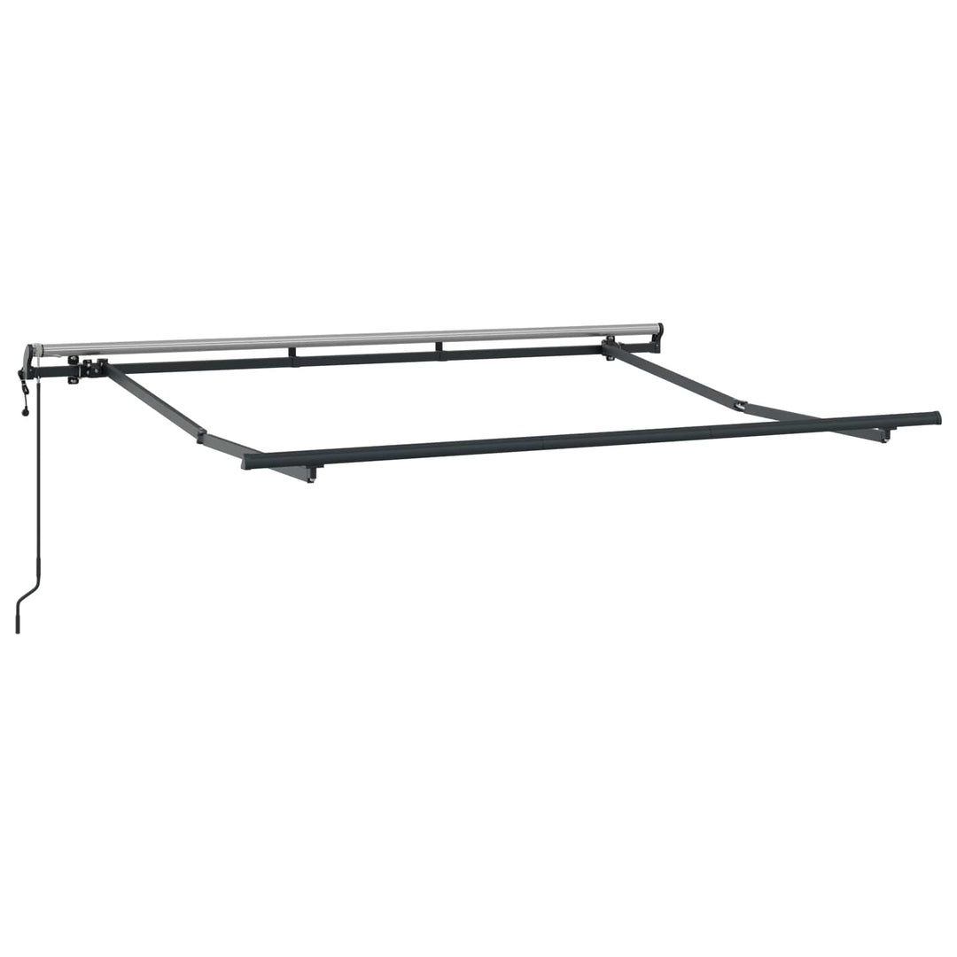 Utrækkelig Markise Gul 250 x 200 cm Stof