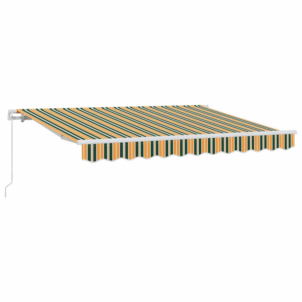 Utrækkelig Markise Grøn 250 x 200 cm Stof