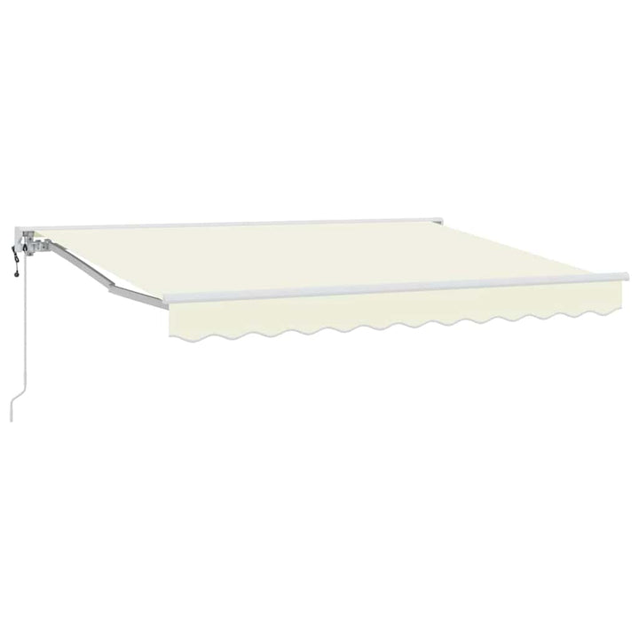 Markiseramme Creme 300 x 200 cm Polyester med PU belægning