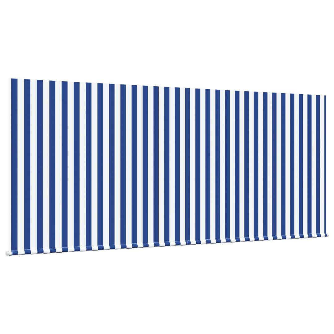 Udtrækkelig markise Blå og Hvid 300 x 200 cm