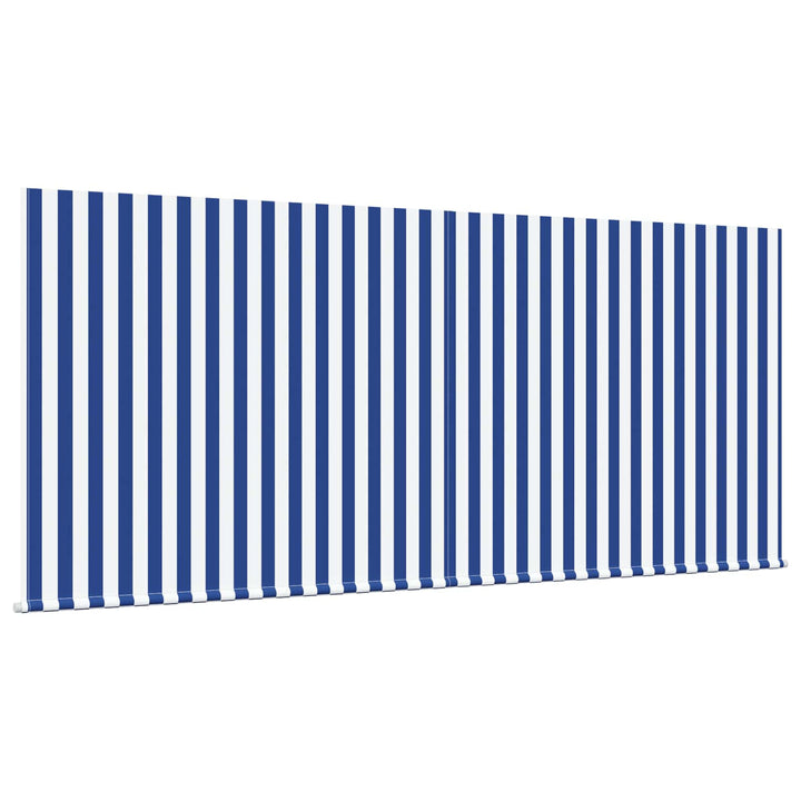 Utrækkelig Markise Blå og Hvid 300 x 200 cm
