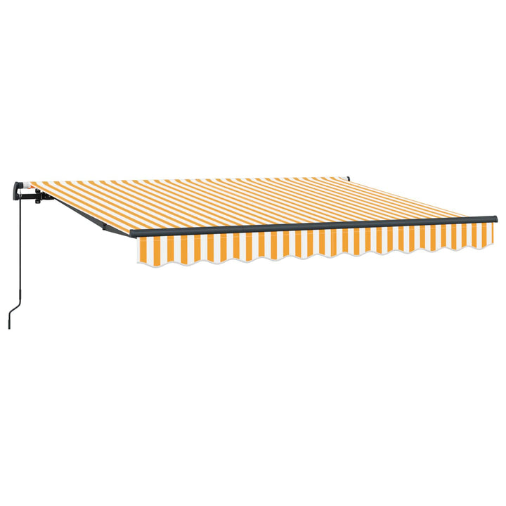 Utrækkelig Markise Gul 300 x 200 cm Stof