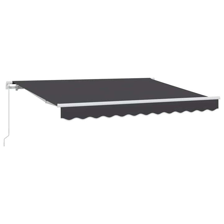Utrækkelig Markise Antracit 300 x 200 cm Stof
