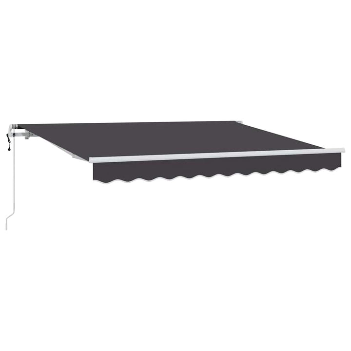 Utrækkelig Markise Antracit 300 x 200 cm Stof