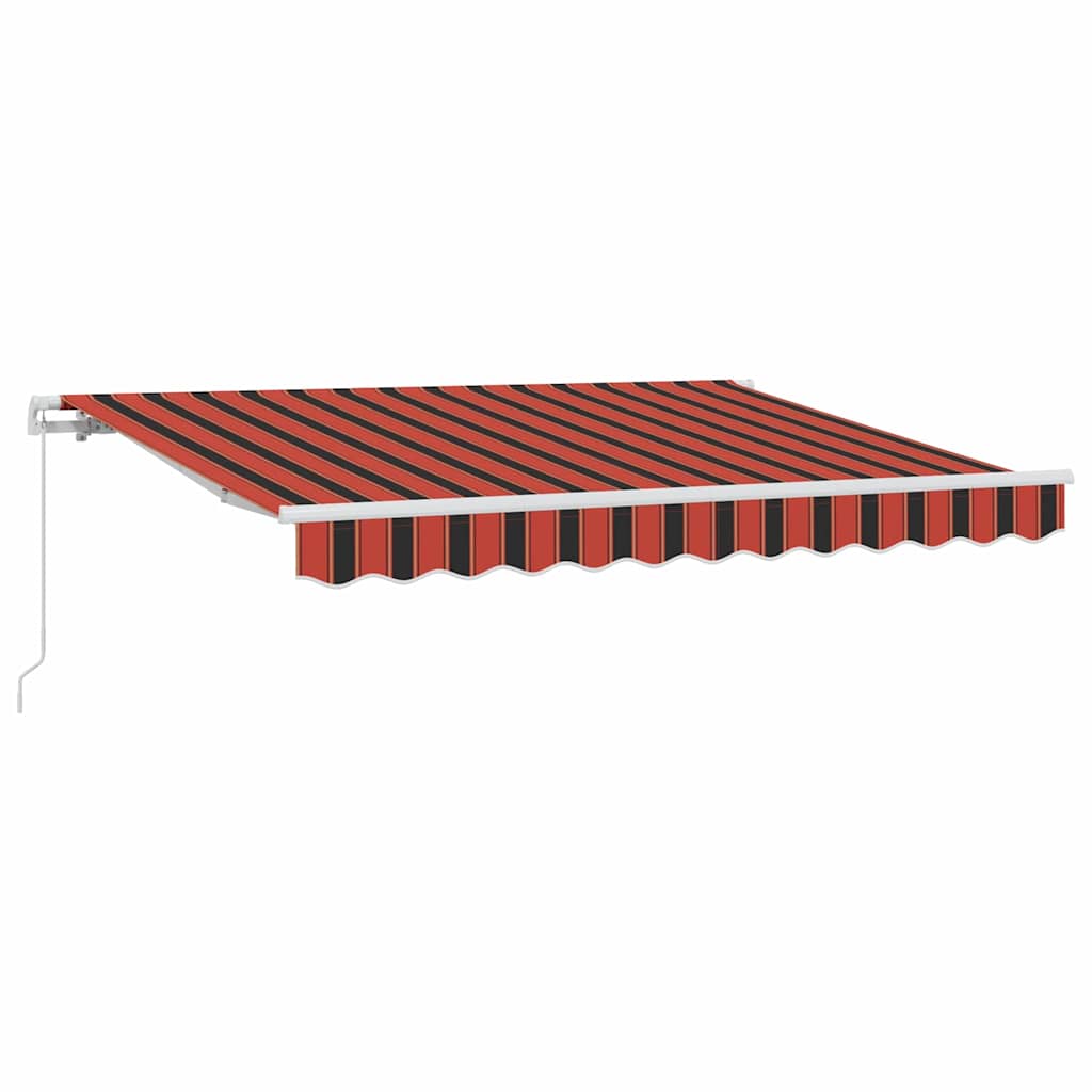 Utrækkelig Markise Orange 300 x 200 cm Stof
