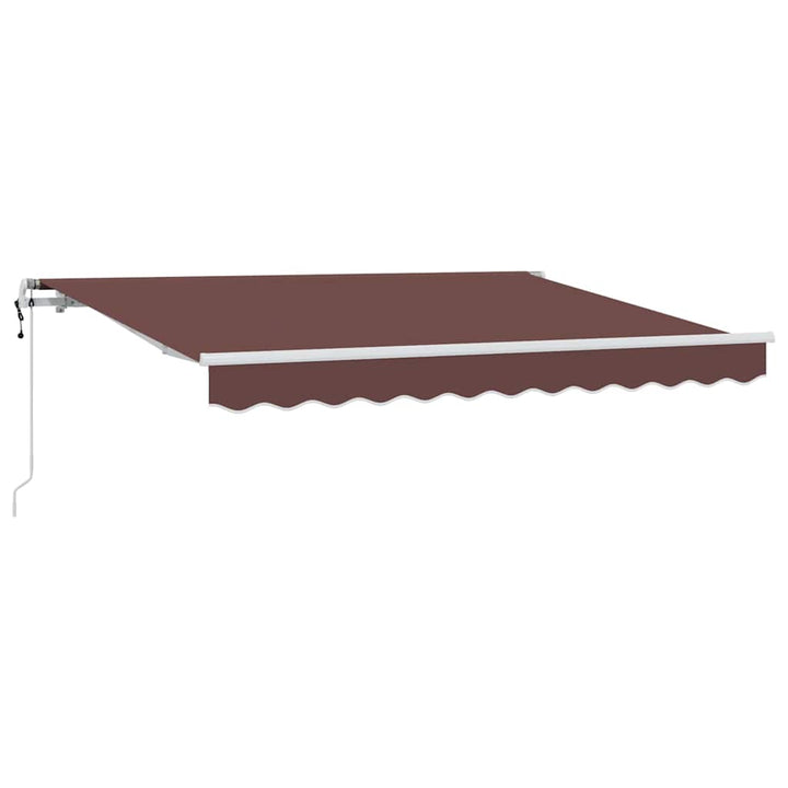 Utrækkelig Markise Brun 300 x 200 cm Stof