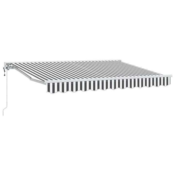 Markiseramme Anthracit og hvid 300 x 200 cm