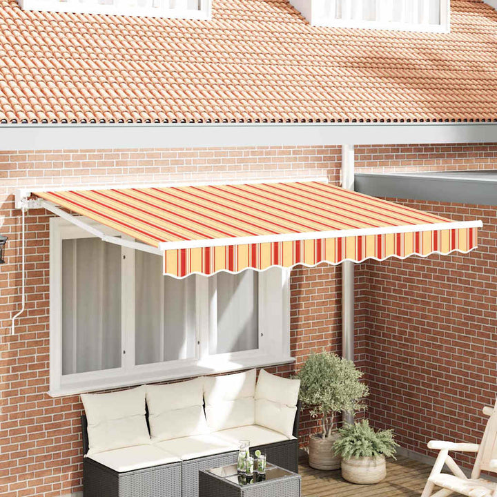 Markiseramme Flerfarvet 300 x 200 cm Polyester med PU belægning