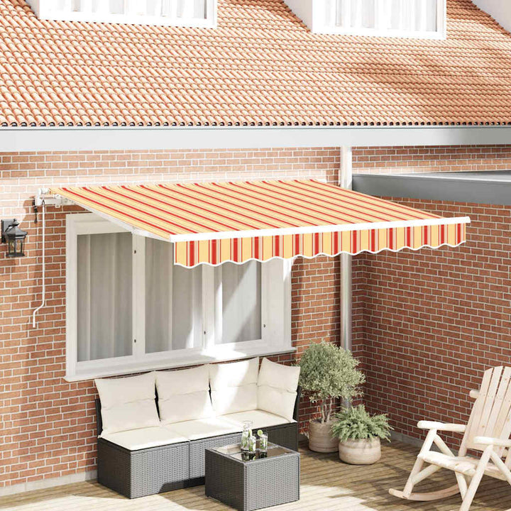 Utrækkelig Markise Gul 300 x 200 cm Stof