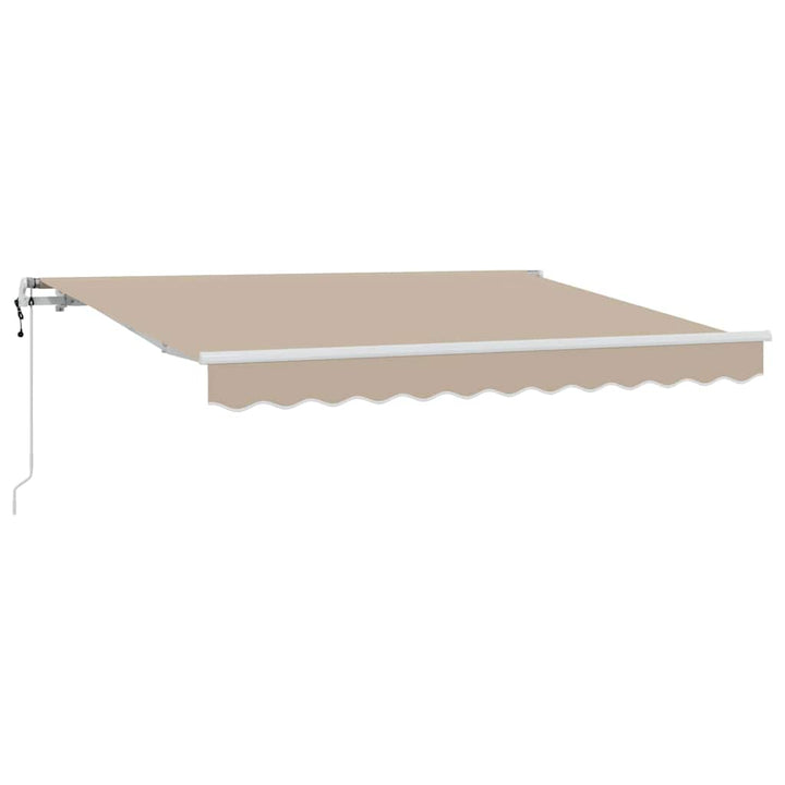 Utrækkelig Markise Beige 300 x 200 cm Stof