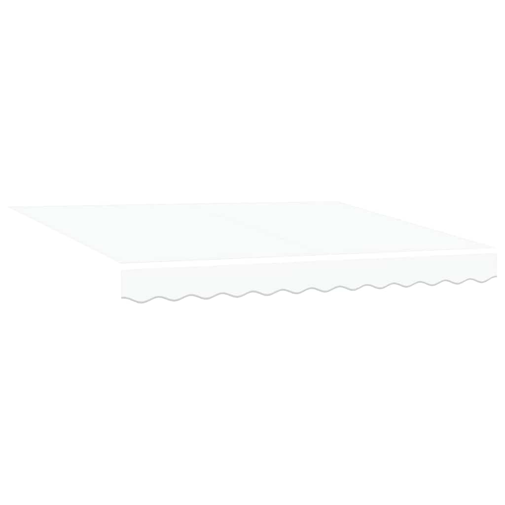 Markiseramme Hvid 300 x 200 cm Polyester med PU belægning