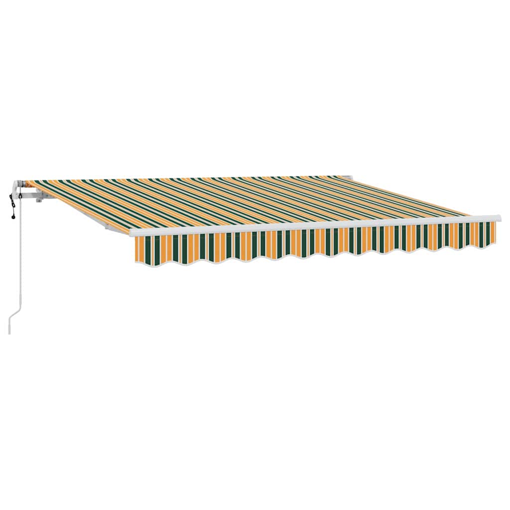 Utrækkelig Markise Grøn 300 x 200 cm Stof