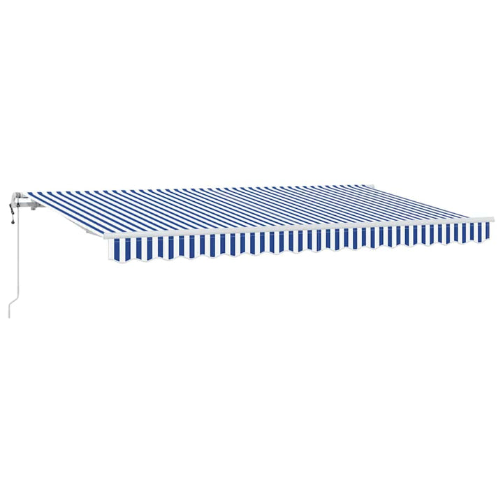 Utrækkelig Markise Blå 350 x 200 cm Stof