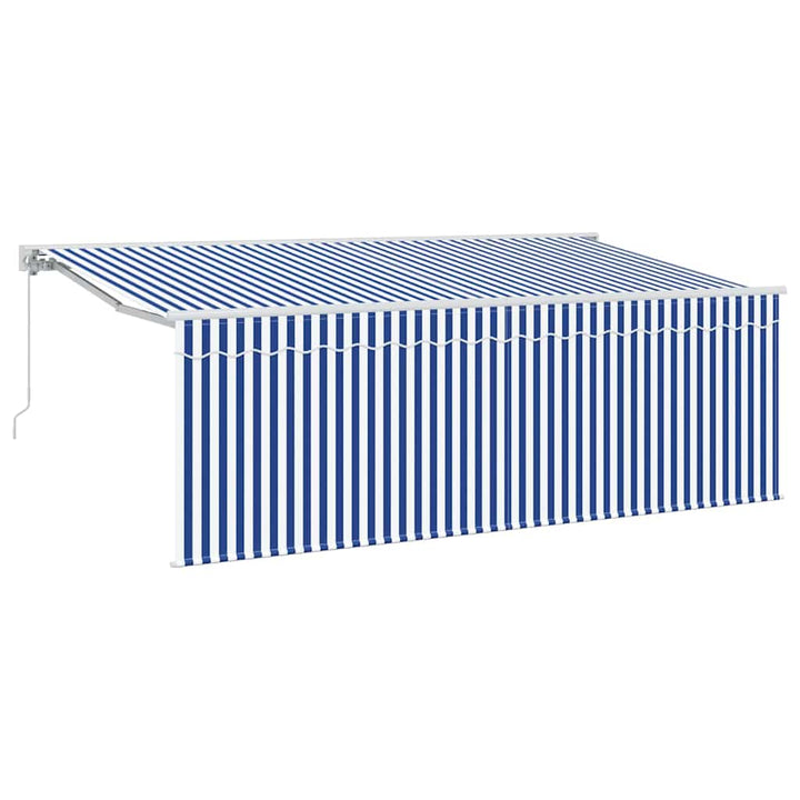 Utrækkelig Markise Blå 350 x 200 cm Stof